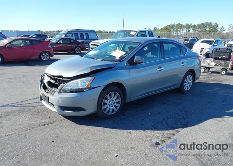 2013 Nissan Sentra S from USA, damaged, VIN 3N1AB7APXDL742937